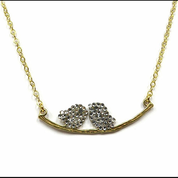 Our Lil’Lovebirds Necklace in Austrian Crystal-NWT-Boutique - Picture 3 of 8